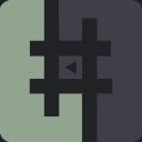 Hashtag Iso icon