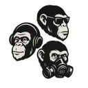 L'armée des 3 singes