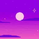 계속 한밤중이면 좋을 텐데。