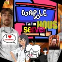 Man Waffle Hous Discord Server Icon