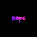 nope