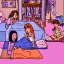 sleepover at kom's