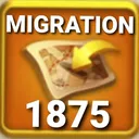 1875 migration