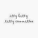 ðŸ’ Itty Bitty Titty CommitteeðŸ’ Server Icon
