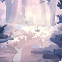 a rabbit's flower garden
