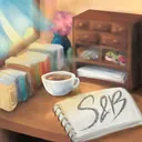 Sketchbook & Beverage
