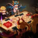 にぎやかな魔界