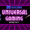 Discovery icon for 🤖 𝕌𝕟𝕚𝕧𝕖𝕣𝕤𝕒𝕝 𝔾𝕒𝕞𝕚𝕟𝕘 🤖 Discord server