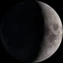 the moon on the night of October 27th, 2006