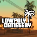 lowpoly cemetery