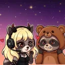Misa and Grizz’s homies