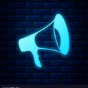 Neon Advertising 0.2K Discord Server Icon
