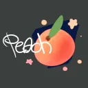 Peach tree in the city