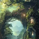 The forest encampment