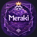 Meraki ❀ ˊ Discord server icon