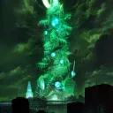 moonlit palace