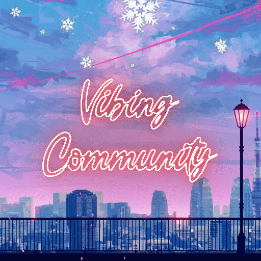 The Vibing Community Discord Server Logo