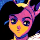 calzoneserver of pink and gold