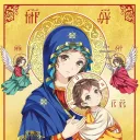 I love Our Blessed Lady!  And also pancakes!