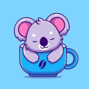 Drunken Kola bear Server Icon