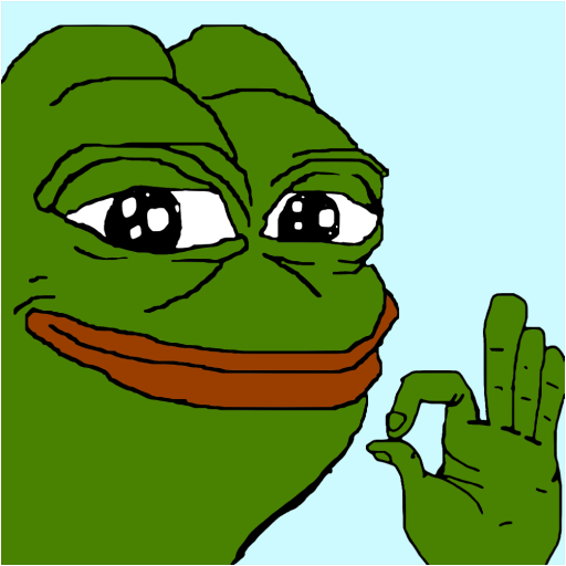 Logo for community of dank memer