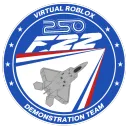 Virtual Roblox F-22 Raptor Demo Team
