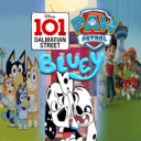 101 Dalmatian Street,Bluey and Paw Patrol fan club