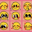 "nice" emotes by Mothcharm