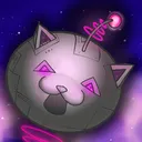 Comfy & Cozy's "Space Station Meowmers"