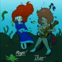 Clothed underwater