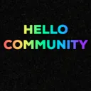 HELLO COMMUNITY