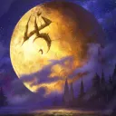 Celestial Moon Discord Server Icon