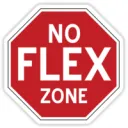 No Flex Zone