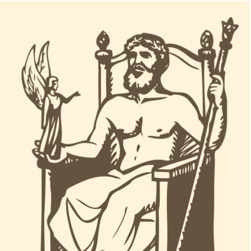 Logo for Becoming Zeus