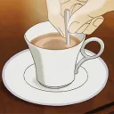  : Café Letters * ˊˎ- Discord Server Icon