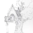 Treehouse Hideaway: Secret Chatting Place