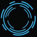 Blue Circle Server Icon