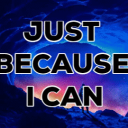 Just Because I Can - discord server icon
