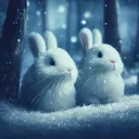 Virtual Snow Bunnies