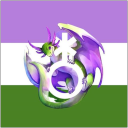 GenderQueer, Non Binary Coffee Shop Server Icon