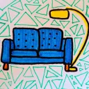 the living room