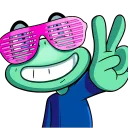 Retro Frog