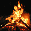 Der Lagerfeuerplatz