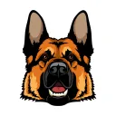 German Shepherd's icon