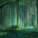 Mystischer Wald