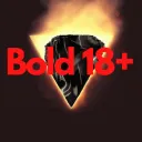 Bold 18+・NSFW・Adults・Chat・Fun・... Discord Server Icon