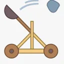 Ewok's catapult support hub