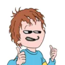Horrid henry gets a fucking right hander