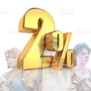 2 percent's icon