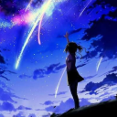 Shooting Star â”‚Socialâ€¢Animeâ€¢Chatâ€¢Emotes &amp; More Server Icon